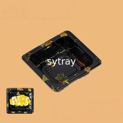 Disposable Food Grade Plastic Sushi Box for Takeaway Restaurant 22*9*5.5cm