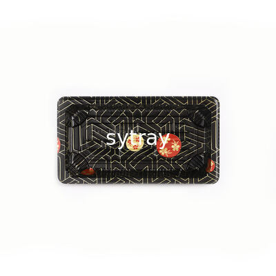 Одноразовая пластиковая упаковка для еды Суши Party Tray Суши Box с прозрачной крышкой